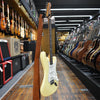 Fender American Standard Stratocaster Electric Guitar 2006 Vintage White w/Neck Relic, Padded Gig Bag