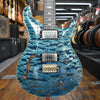 Paul Reed Smith Custom 22 Semi-Hollow Wood Library 10-Top Electric Guitar 2020 Quilted Aquamarine w/Hard Case