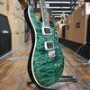 Paul Reed Smith SE Custom 24 Quilt Electric Guitar Teal Black w/Padded Gig Bag