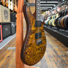Paul Reed Smith Limited S2 Custom 24 Poplar Burl Top Electric Guitar Satin Black Gold Burst w/Padded Gig Bag