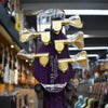 Spector Icon NS-5 Neck Through 5-string Electric Bass Guitar Purple Cherry Gloss w/Padded Gig Bag