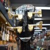 Spector Icon NS-2 Neck Through Electric Bass Guitar Black and Blue Gloss w/Padded Gig Bag