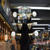 Takamine EF450C-TT TBB Acoustic-Electric Guitar Gloss Transparent Blackburst w/Softshell Case