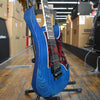Ibanez Prestige RG653DX Electric Guitar Transparent Deep Blue Flat w/Hard Case