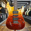 Tom Anderson Guitarworks Drop Top Hollow Chambered Electric Guitar Fire Wipeout w/Hard Case