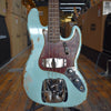 Fender Custom Shop 1961 Jazz Bass Heavy Relic Super Faded Aged Daphne Blue w/Matching Headstock, Hard Case