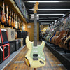 Fender Custom Shop Limited Edition Custom Deluxe HB S-1 Stratocaster Heavy Relic Aged Vintage White over 3-Tone Sunburst w/Closet Classic Hardware, Hard Case