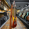 Tom Anderson Guitarworks Drop Top Hollow Chambered Electric Guitar Fire Wipeout w/Hard Case