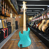 Swing Korea Jazz Deluxe 5 5-String Bass Metallic Teal Green w/Padded Gig Bag