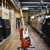 Tom Anderson Custom Top T Classic Contoured Electric Guitar Natural Red Burst w/Binding, Hard Case