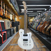 Reverend Chris Freeman Signature Electric Guitar 2024 Transparent White w/Padded Gig Bag