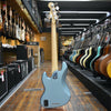Fender American Elite Jazz Bass V 5-String 2018 Satin Ice Blue Metallic w/Hard Case