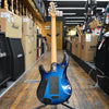 Ernie Ball Music Man Limited Run John Petrucci JP6 Piezo Electric Guitar 2007 Blue Dawn w/Matching Hard Case