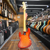 Fender American Professional Jazz Bass Aged Cherry Burst w/Maple Fingerboard, Hard Case