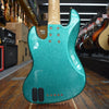 Swing Korea Jazz Deluxe 5 5-String Bass Metallic Teal Green w/Padded Gig Bag