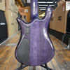 Spector Euro 5 CST 5-String Electric Bass Guitar Natural Violet Burst w/Padded Gig Bag