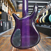 Spector Icon NS-5 Neck Through 5-string Electric Bass Guitar Purple Cherry Gloss w/Padded Gig Bag