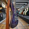 Tom Anderson Guitarworks Angel Electric Guitar Ultraviolet Blue with Purple Edge Burst w/Hard Case