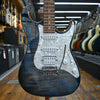 Suhr Standard Plus Electric Guitar Faded Trans Whale Blue Burst w/Pau Ferro Fingerboard, Padded Gig Bag