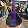 Spector Icon NS-2 Neck Through Electric Bass Guitar Purple Cherry Gloss w/Padded Gig Bag
