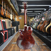 Dean Performer Quilt Ash Acoustic-Electric Guitar Early 2010s Trans Brazilia Burst w/Hard Case
