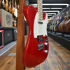 Tom Anderson Guitarworks T Classic Contoured Electric Guitar Transparent Red Dark Grain w/Padded Gig Bag