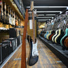 Suhr Standard Plus Electric Guitar Faded Trans Whale Blue Burst w/Pau Ferro Fingerboard, Padded Gig Bag