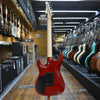 Tom Anderson Guitarworks Drop Top Hollow Chambered Electric Guitar Fire Wipeout w/Hard Case