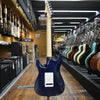 Tom Anderson Custom Drop Top Classic Electric Guitar Abalone to Deep Ocean Blue Burst with Binding w/Hard Case