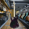 Tom Anderson Guitarworks Angel Electric Guitar Ultraviolet Blue with Purple Edge Burst w/Hard Case