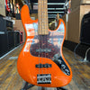 Sadowsky MetroExpress Vintage JJ Bass Guitar Solid Candy Apple Orange Metallic w/Morado Fingerboard, Softshell Case