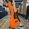 Sadowsky MetroExpress Vintage JJ Bass Guitar Solid Candy Apple Orange Metallic w/Morado Fingerboard, Softshell Case