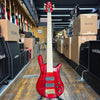 Spector Limited Run Euro5 LX Maple Fingerboard 5-String Bass Guitar Black Cherry Gloss w/Padded Gig Bag