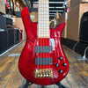 Spector Limited Run Euro5 LX Maple Fingerboard 5-String Bass Guitar Black Cherry Gloss w/Padded Gig Bag