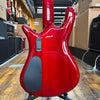 Spector Euro 5 CST 5-String Electric Bass Guitar Natural Red Burst Gloss w/Padded Gig Bag