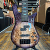 Spector Euro 5 CST 5-String Electric Bass Guitar Natural Violet Burst w/Padded Gig Bag