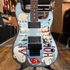 Fender Tom Morello's "Arm The Homeless" Electric Guitar Blue Ice Metallic w/Hard Case
