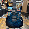 Tom Anderson Custom Drop Top Electric Guitar Arctic Blue Burst with Binding, Hard Case