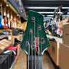 Status UK Graphite Stealth II 5-String Bass 2013 Transparent Green w/Hard Case, All Materials