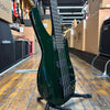 Status UK Graphite Stealth II 5-String Bass 2013 Transparent Green w/Hard Case, All Materials