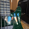 Status UK Graphite Stealth II 5-String Bass 2013 Transparent Green w/Hard Case, All Materials
