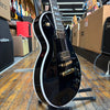 Gibson '70s Les Paul Custom Electric Guitar Ebony w/Hard Case