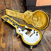 Epiphone Inspired by Gibson Custom Les Paul Custom Electric Guitar Alpine White w/Hard Case