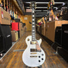 Epiphone Inspired by Gibson Custom Les Paul Custom Electric Guitar Alpine White w/Hard Case