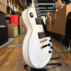 Epiphone Inspired by Gibson Custom Les Paul Custom Electric Guitar Alpine White w/Hard Case