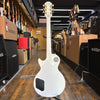 Epiphone Les Paul Custom Electric Guitar Alpine White w/Padded Gig Bag