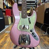 Fender Custom Shop 1965 Jazz Bass Journeyman Relic Faded Burgundy Mist Metallic w/Matching Headstock, Hard Case