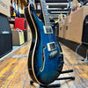 Paul Reed Smith SE Hollowbody II Piezo Electric Guitar Early 2020s Peacock Blue w/Hard Case