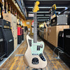 Fender American Professional Classic Jaguar Electric Guitar Faded Firemist Gold w/Padded Gig Bag