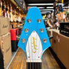 Epiphone Flying V '70s Electric Guitar Maui Blue w/Padded Gig Bag